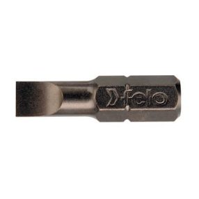 4x0,8x25mm lapos bit / egyhornyú bithegy C 6,3 1/4 - Felo - 02041010   4x0,8x25mm lapos bit / egyhornyú bithegy C 6,3 1/4 - Felo - 02041010