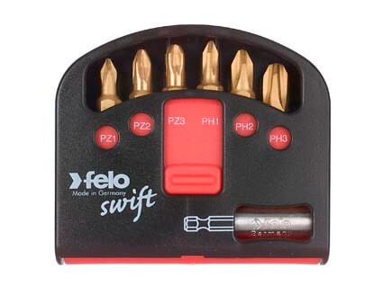 PZ-PH Swift bit készlet TiN bevonattal C 6,3x25mm - Felo - 02060371 