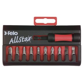 Lapos-PZ-PH AllStar bit készlet C 6,3x25mm - Felo - 02090116   Lapos-PZ-PH AllStar bit készlet C 6,3x25mm - Felo - 02090116