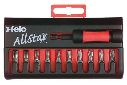 PZ-Torx AllStar bit készlet C 6,3x25mm - Felo - 02090216