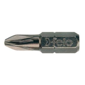 PZ1x25mm PZ bit / Pozidriv bithegy C 6,3 1/4 - Felo - 02101010   PZ1x25mm PZ bit / Pozidriv bithegy C 6,3 1/4 - Felo - 02101010
