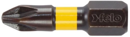 PZ2x25mm IMPACT PZ bit / Pozidriv bithegy C 6,3 1/4 - Felo - 02102040
