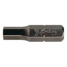 SW8x25mm hatszög bitfej / imbusz bithegy egyenesvégű C 6,3 1/4 - Felo - 02480010   SW8x25mm hatszög bitfej / imbusz bithegy egyenesvégű C 6,3 1/4 - Felo - 02480010