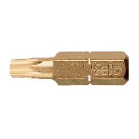 T9x25mm Torx bit / bithegy TiN bevonattal C 6,3 1/4 - Felo - 02609070   T9x25mm Torx bit / bithegy TiN bevonattal C 6,3 1/4 - Felo - 02609070