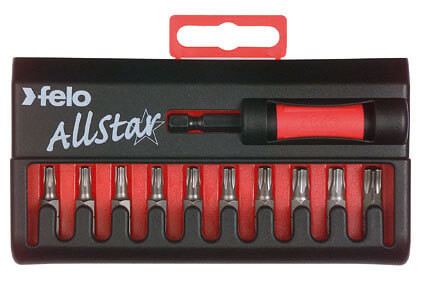 Torx AllStar bit készlet C 6,3x25mm - Felo - 02690116
