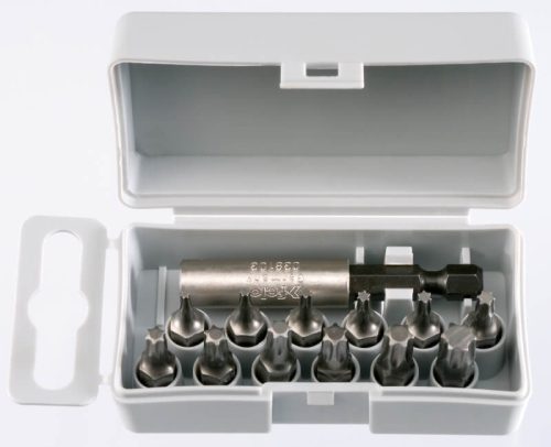 T6-T40 Torx Profi Bit Box készlet C 6,3x25mm - Felo - 02691016