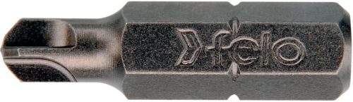 TS10x25mm Torq-set / eltolt négyágú bit / bithegy C 6,3 1/4 - Felo - 02910010
