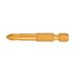PZ1x50mm PZ bit / Pozidriv bithegy TiN bevonattal E 6,3 1/4 - Felo - 03101570   PZ1x50mm PZ bit / Pozidriv bithegy TiN bevonattal E 6,3 1/4 - Felo - 03101570