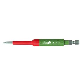   PZ1x125mm VDE szigetelt Pozidriv csavarhúzó bit E6,3 1/4 (1000V IEC60900) - Felo - 03101590
