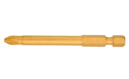 PZ1x73mm PZ bit / Pozidriv bithegy TiN bevonattal E 6,3 1/4 - Felo - 03101770