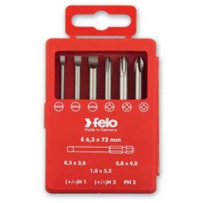 Lapos-PH-H+/- Profi Bit Box készlet E 6,3x73mm - Felo - 03292716   Lapos-PH-H+/- Profi Bit Box készlet E 6,3x73mm - Felo - 03292716