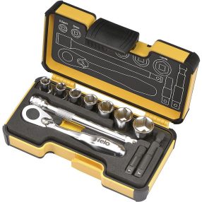 1/4 XS 11 készlet (mini racsni, dugókulcsok, adapterek, 11db-os) - Felo - 05771106   1/4 XS 11 készlet (mini racsni, dugókulcsok, adapterek, 11db-os) - Felo - 05771106