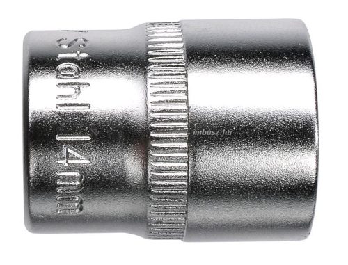 13x25mm hatlapú dugókulcs fej/dugófej 1/4 négyszög befogású (Cr-V) - Felo - 09613010