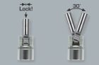 1/4x50mm dual-drive dugókulcs/dugófej toldó adapter SQ 6,3 1/4 befogású - Felo - 09705010