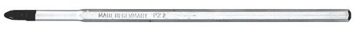 PZ0x170mm Pozidriv nyomaték-csavarhúzó penge bit 1/4 befogással matt króm - Felo - 10100104