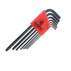   1,5-6mm L-imbuszkulcs készlet hosszú gömbvégű BLX7M - Bondhus - 10992