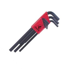   1,5-10mm L-imbuszkulcs készlet hosszú egyenesvégű HLX9M - Bondhus - 12199