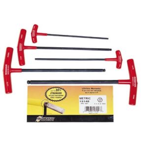 4-10mm T-imbuszkulcs hosszú gömbvégű 5 részes készlet (L=220-307mm) BTX50M - Bondhus - 13148   4-10mm T-imbuszkulcs hosszú gömbvégű 5 részes készlet (L=220-307mm) BTX50M - Bondhus - 13148