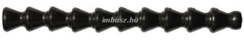 1/4x146mm rövidszegmenses hűtőcső (10 db fekete szegmens) - Loc-Line - 141401-BLK
