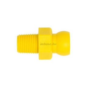 1/8 NPT saválló külsőmenetes gömbcsatlakozó 1/4 rendszerhez - Loc-Line - 145405   1/8 NPT saválló külsőmenetes gömbcsatlakozó 1/4 rendszerhez - Loc-Line - 145405