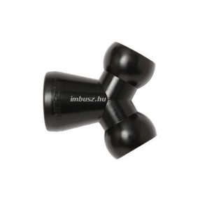 1/2 Y elágazó fekete - Loc-Line - 151808-BLK 1/2 Y elágazó fekete - Loc-Line - 151808-BLK