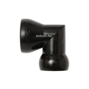 1/2 90 fokos könyök szegmens fekete - Loc-Line - 151824-BLK   1/2 90 fokos könyök szegmens fekete - Loc-Line - 151824-BLK