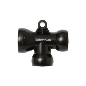 1/2 T szegmens elágazó fekete - Loc-Line - 151825-BLK 1/2 T szegmens elágazó fekete - Loc-Line - 151825-BLK