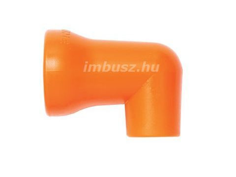 d=12mm 90 fokos könyök körszórófej / fúvóka 1/2 rendszerhez - Loc-Line - 151830