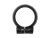 1/2 Rögzítő gyűrű / bilincs fekete - Loc-Line - 151834-BLK