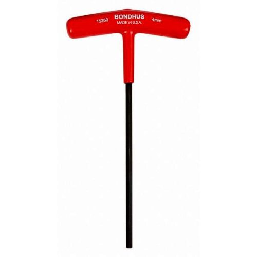 4mm T-imbuszkulcs egyenesvégű (L=152mm) - Bondhus - 15260