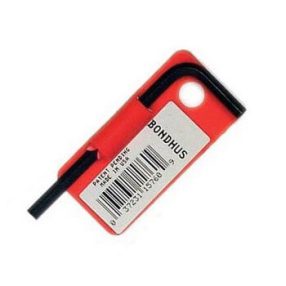 2mm L-imbuszkulcs rövid egyenesvégű - Bondhus - 15852