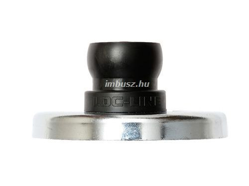 3/4 gömbcsatlakozású mágnestalp fekete - Loc-Line - 160532-BLK