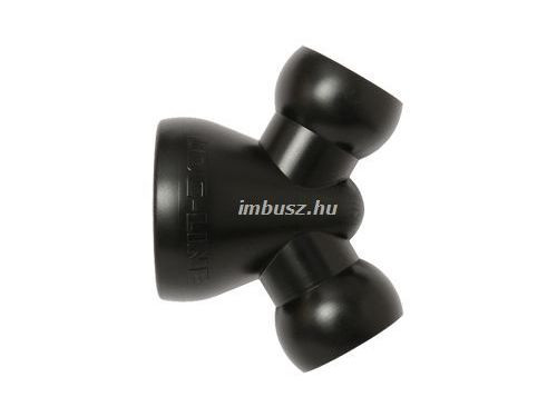 3/4 - 1/2 Y szűkitő elágazó fekete - Loc-Line - 161512-BLK