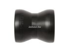 3/4 kétoldalas gömbcsatlakozó fekete - Loc-Line - 161514-BLK