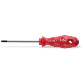 T9 Torx csavarhúzó egykomponensű ergonomikus műanyag markolattal - Felo - 20809390   T9 Torx csavarhúzó egykomponensű ergonomikus műanyag markolattal - Felo - 20809390