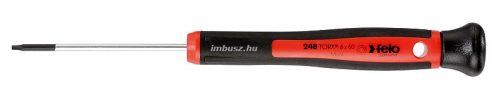 T8x60mm Torx precíziós műszerész csavarhúzó forgósapkás 2K markolat - Felo - 24808150