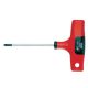 T27x200mm Torx T-kulcs egyenesvégű kétkomponensű ergonomikus T-markolattal (L=260mm) - Felo - 30827780
