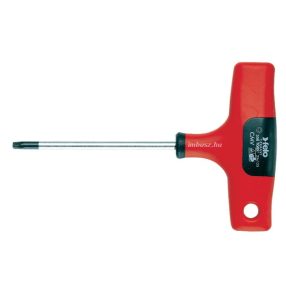 T30x200mm Torx T-kulcs egyenesvégű kétkomponensű ergonomikus T-markolattal (L=260mm) - Felo - 30830780   T30x200mm Torx T-kulcs egyenesvégű kétkomponensű ergonomikus T-markolattal (L=260mm) - Felo - 30830780