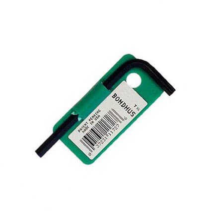 T25 Torx L-kulcs rövid egyenesvégű - Bondhus - 31725