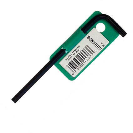 T27 Torx L-kulcs hosszú biztonsági furatos - Bondhus - 32427