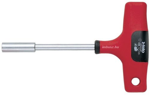 1/4x125mm mágneses bittartó T-kulcs 6,3 1/4 2K ergonomikus T-markolattal (L=185mm) - Felo - 33812580