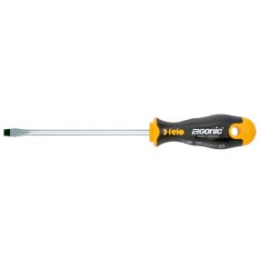 4x0,8x100mm Ergonic lapos csavarhúzó háromkomponensű ergonomikus zselés markolattal - Felo - 40004310   4x0,8x100mm Ergonic lapos csavarhúzó háromkomponensű ergonomikus zselés markolattal - Felo - 40004310