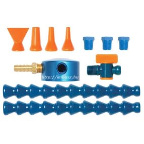   1/4 mágnestalpas folyadékelosztó készlet (11 részes) - Loc-Line - 40463