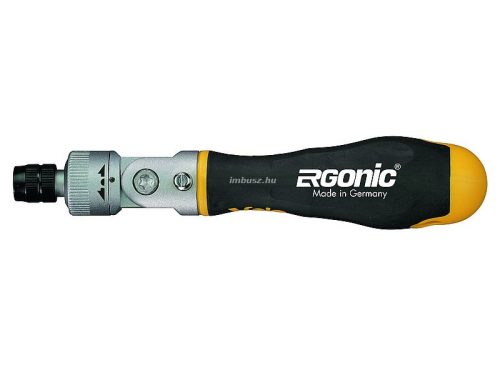 Ergonic K racsnis átforgatható fejű 1/4 6,3 bitbefogós csavarhúzó 3K markolat - Felo - 43899940