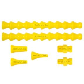   1/4 saválló egyszerű összeszerelhető hűtőcső készlet (7 részes) - Loc-Line - 45463