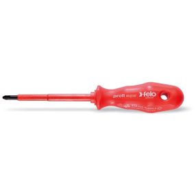 PZ1x80mm szigetelt Pozidriv csillagcsavarhúzó egykomponensű markolattal - Felo - 61510290   PZ1x80mm szigetelt Pozidriv csillagcsavarhúzó egykomponensű markolattal - Felo - 61510290