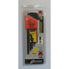 1,5-6mm L-imbuszkulcs készlet ProHold hosszú gömbvégű PBLX7M - Bondhus - 74992   1,5-6mm L-imbuszkulcs készlet ProHold hosszú gömbvégű PBLX7M - Bondhus - 74992