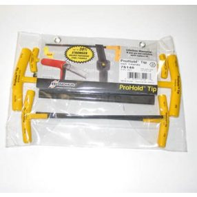 5/32-3/8 inch T-imbuszkulcs ProHold gömbvégű 6 részes készlet (L=231-300mm) PBTX60 - Bondhus - 75146   5/32-3/8 inch T-imbuszkulcs ProHold gömbvégű 6 részes készlet (L=231-300mm) PBTX60 - Bondhus - 75146