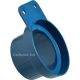 d=58mm ipari porszívócső csatlakozó szerelőfüllel - Loc-Line - 81209
