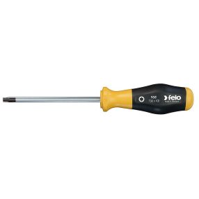 T8x60mm No.9 Torx csavarhúzó kétkomponensű ergonomikus műanyag markolattal - Felo - 90808340   T8x60mm No.9 Torx csavarhúzó kétkomponensű ergonomikus műanyag markolattal - Felo - 90808340